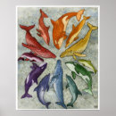 Search for cetacean posters Watercolor