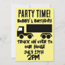 Search for semi truck invitations Funny