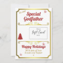Search for for godfather christmas cards Red