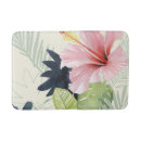 Search for tropical bath mats Flowers