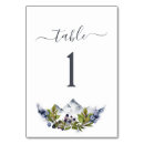 Search for mountain wedding table cards Destination