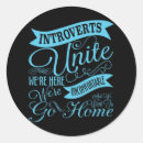 Search for introverted stickers Quiet