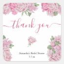 Search for rose thank you stickers Blush pink