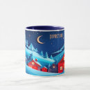 Search for scene mugs Christmas village