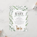 Search for deer baby shower invitations Fall
