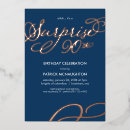 Search for rose gold 90th birthday invitations Script