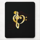 Search for bass clef mouse mats Music