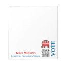 Search for republican notepads Vote