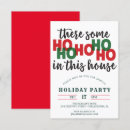 Search for ho ho ho seasonal invitations Funny