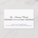 Search for gastroenterologist business cards Doctor