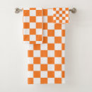 Search for orange and white bath towels Squares