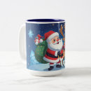 Search for reindeer mugs Santa