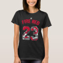 Search for number 23 tshirts Red