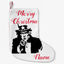 Search for political christmas stockings President