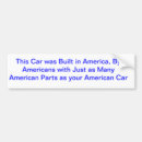 Search for american cars bumper stickers Patriotism