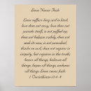 Search for love never fails posters Jesus