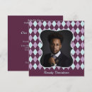 Search for argyle patterns invitations Purple