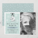 Search for blue ice skates invitations Winter