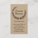 Search for embroidery business cards Handcrafted