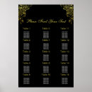 Search for art deco wedding seating charts Black