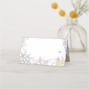 Search for winter wonderland place cards Silver