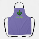 Search for green fleur de lis aprons Mardi gras