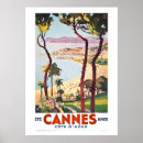 Search for cannes vintage travel posters French riviera