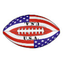 Search for red white and blue american footballs Usa flag