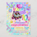 Search for glow in the dark skating invitations Roller skate