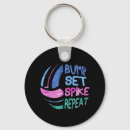 Search for spiked key rings Set