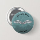 Search for blue wing badges Illustration