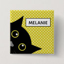 Search for black cat badges Cute