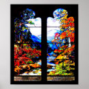 Search for stained glass posters Autumn