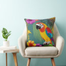 Search for tropical birds cushions Purple
