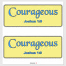 Search for bible verse courage stickers Religious
