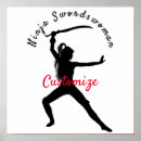 Search for fencing sword posters Silhouette