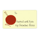 Search for knitting labels Homemade