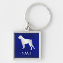 Search for boxer dog key rings Animal