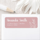 Search for botanical baby shower return address labels For kids