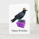 Search for raven birthday cards Bird