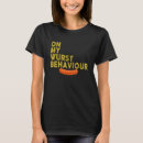 Search for wurst tshirts Behavior