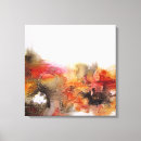 Search for abstract squares canvas prints Brown