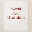 Search for grandparents blankets Best grandma ever