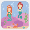 Search for mermaid swimming stickers Sea