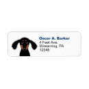 Search for funny return address labels Dog