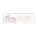 Search for girl twins return address labels Pink and blue