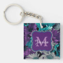 Search for bright purple key rings Flowers
