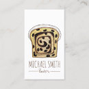 Search for bread bakery business cards Chef