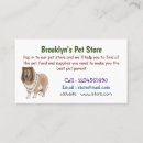 Search for rough business cards Dog