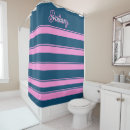 Search for stripe shower curtains Blue
